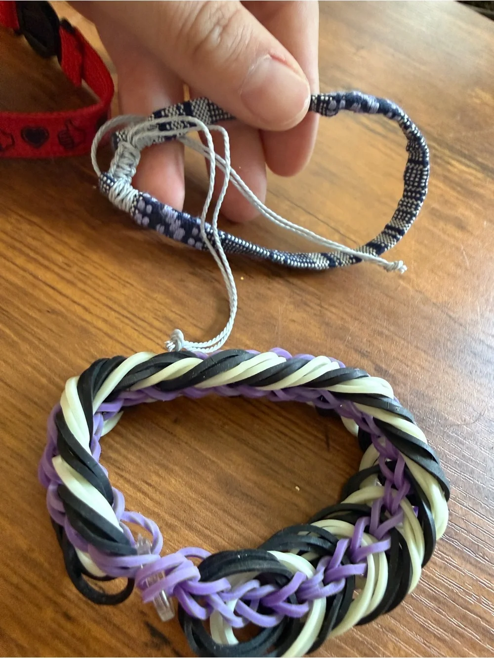 Pair of (4) adult bracelets y2k